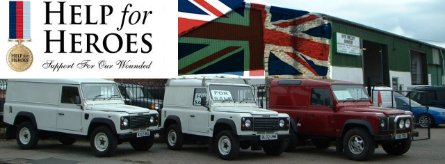 Land Rover Specialists Help For Heroes