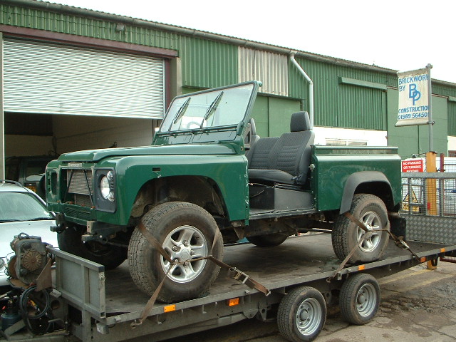 land rover salvage